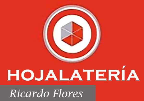 Logo Hojalatería Ricardo Flores, Pudahuel